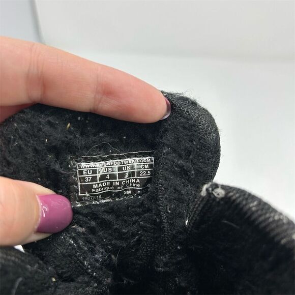 Keen Kids Kalamazoo High Winter Warm Snow Boots Black Size 4Y Boys Outdoors - Picture 14 of 14